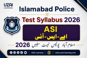 Islamabad-Police-ASI-Test-Syllabus-2026