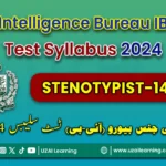 Intelligence Bureau IB Stenotypist Syllabus