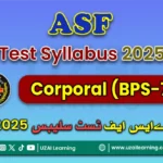 ASF Corporal Syllabus