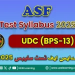 ASF UDC Syllabus