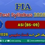 FIA ASI (BS-09) Test Syllabus 2026