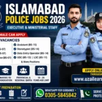 Islamabad Police Jobs 2026