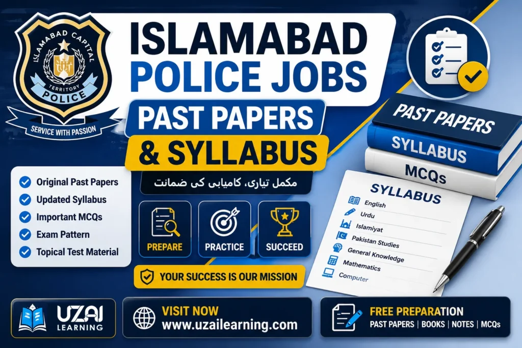 Islamabad-Police-Past-Papers-Syllabus