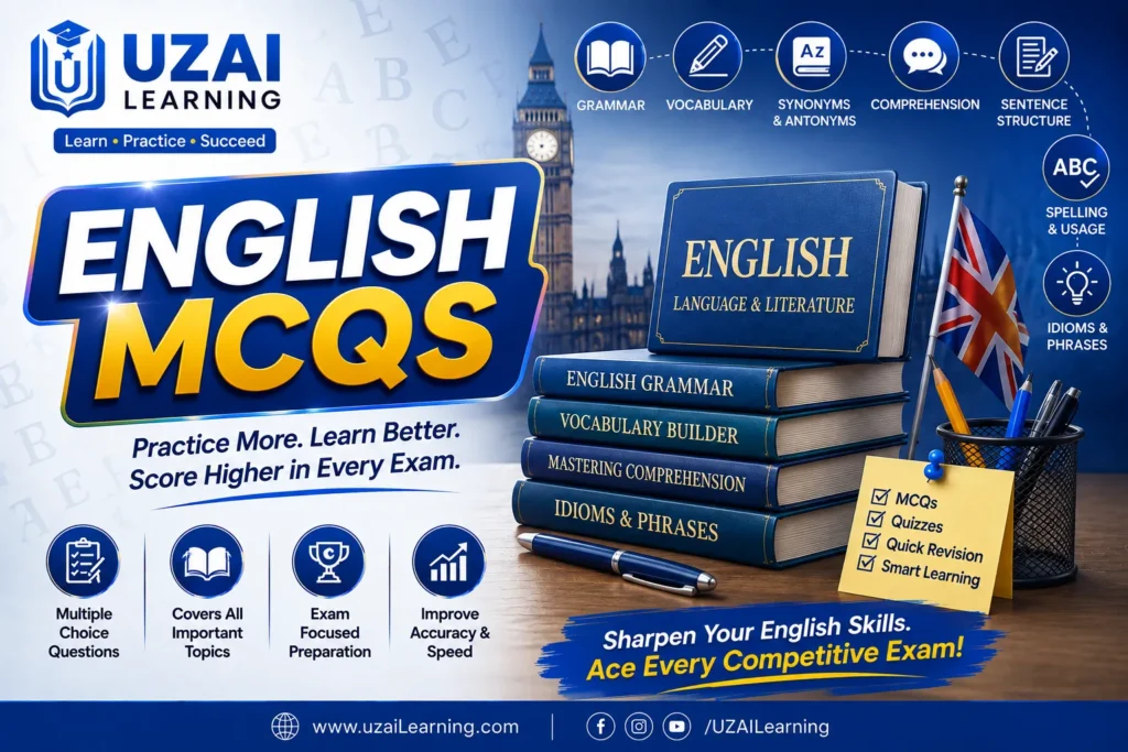 English MCQs