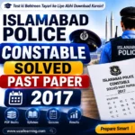 Islamabad Police Constable solved Past Paper 2017