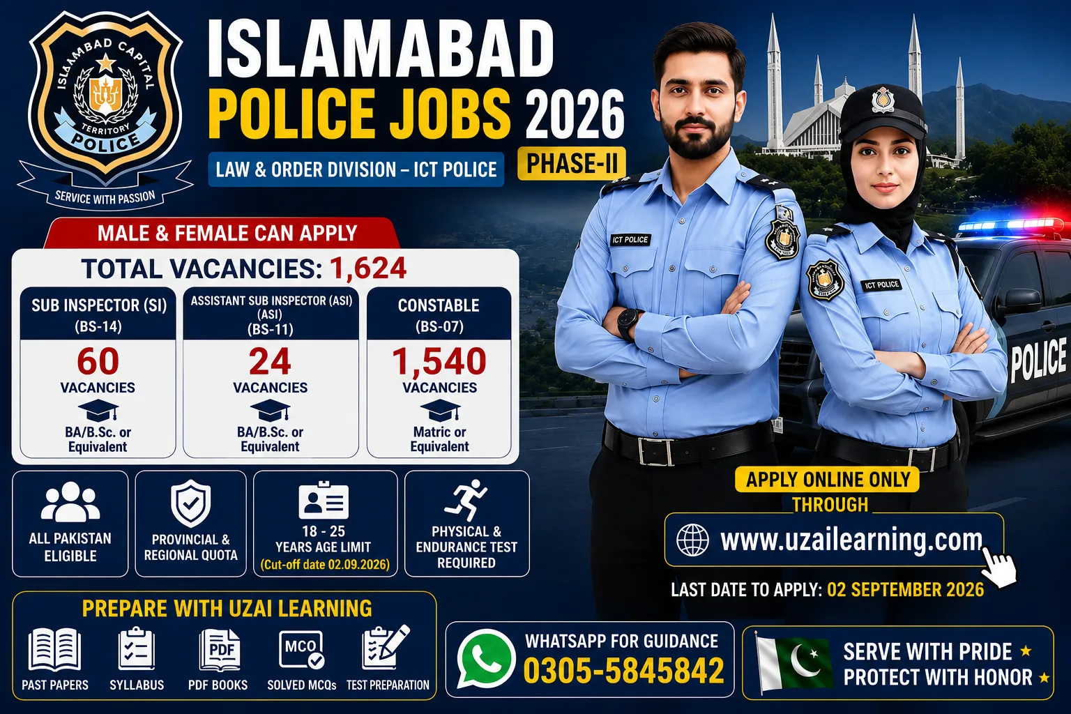 FIA Jobs 2026 Apply Online Islamabad Police Jobs 2026 Phase II