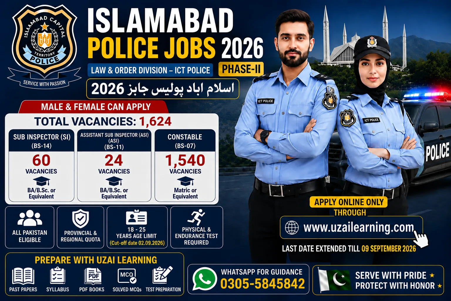 FIA Jobs 2026 Apply Online Islamabad Police Jobs 2026 Phase II