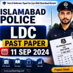 Islamabad Police LDC Past Paper 11 Sep 2024
