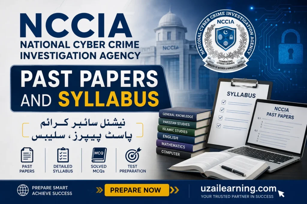 NCCIA Past Papers and Syllabus