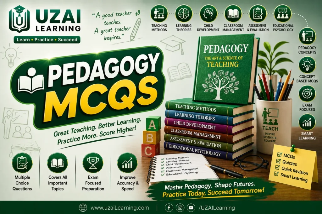Pedagogy MCQs