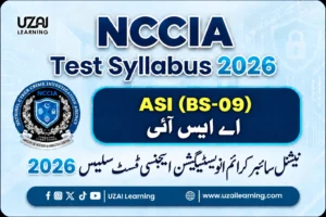 NCCIA Test Syllabus 2026 ASI BS-09