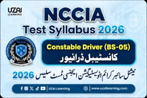 NCCIA Test Syllabus 2026 Constable Driver BS-05